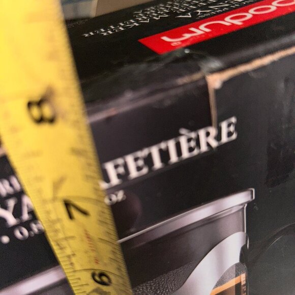 Bodum Kenya Cafetiere French Press Coffee Tea Maker Glass 6 Cup NIB - Picture 9 of 10